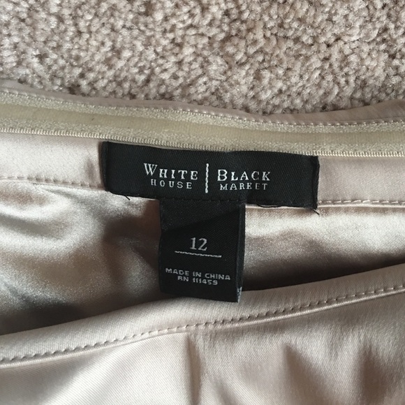 WHBM One-Shoulder Ruffle Dress NWT - Picture 5 of 8